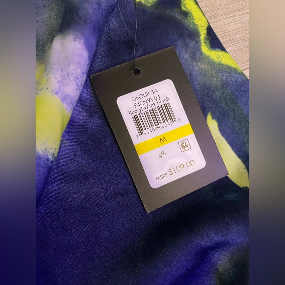 DKNY Abstract Satin Midi Skirt - Picture 4 of 8